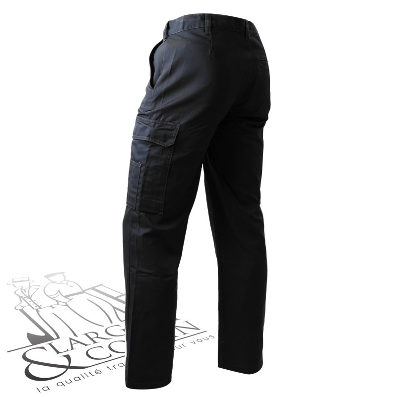 Pantalon cargo multipoche Blaklader noir