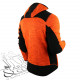 Veste polaire à capuche Blaklader orange fluo