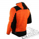 Veste polaire à capuche Blaklader orange fluo