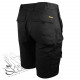 Short de travail service + noir