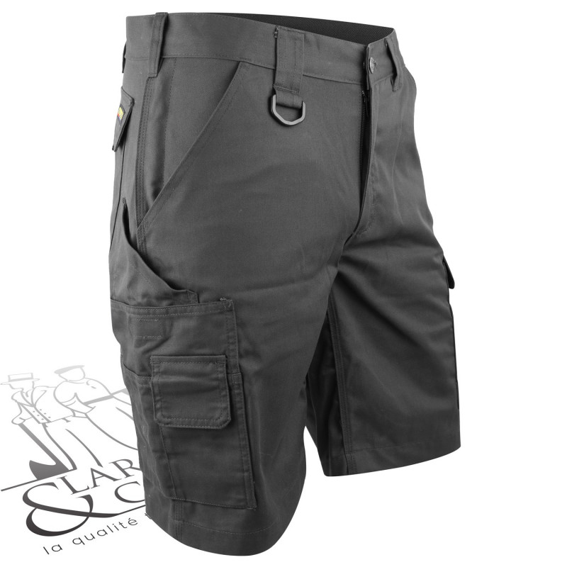 Short de travail service + gris
