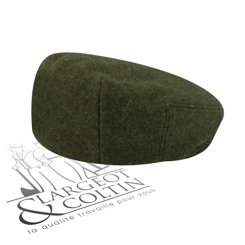 Casquette en laine de Burel le Laboureur VERT