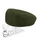 Casquette en laine de Burel le Laboureur VERT