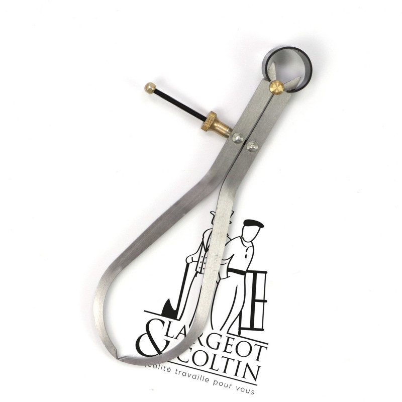 Compas d'épaisseur à ressort en acier pro