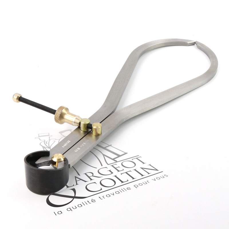 Compas d'épaisseur à ressort en acier pro