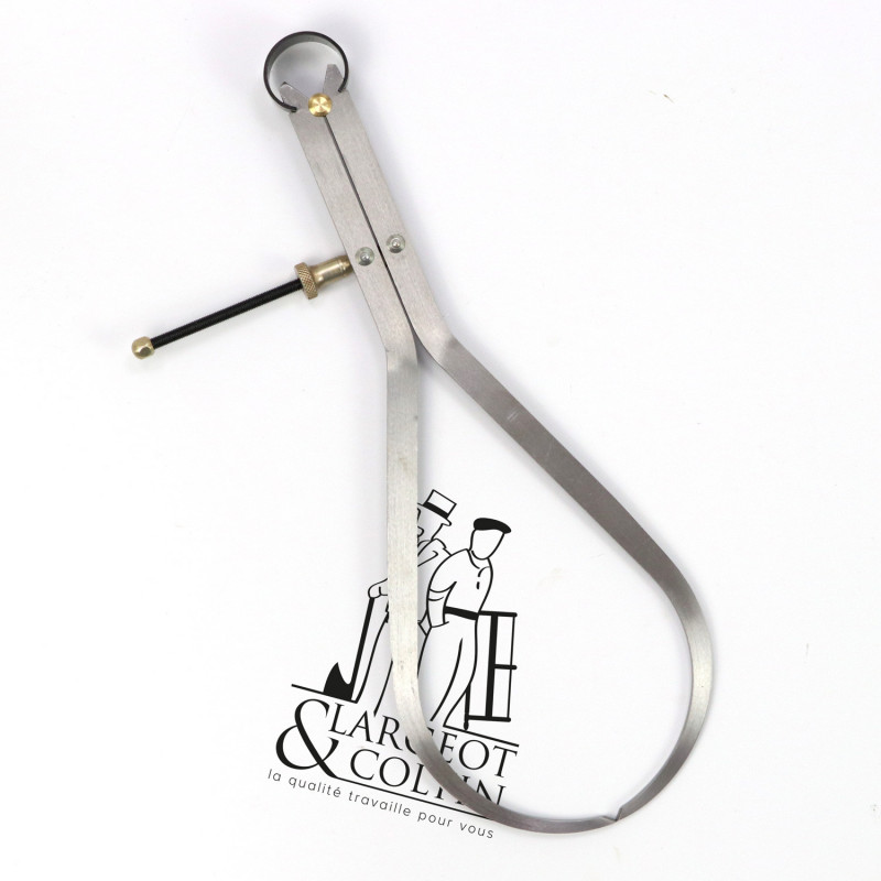 Compas d'épaisseur à ressort en acier pro