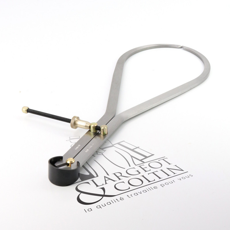 Compas d'épaisseur à ressort en acier pro