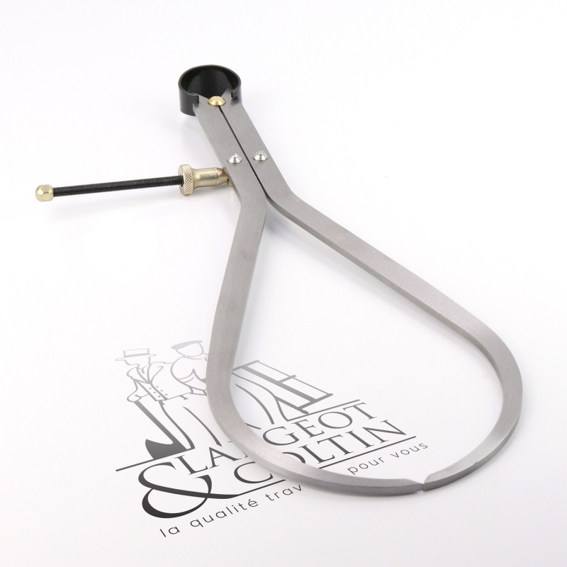 Compas d'épaisseur à ressort en acier pro