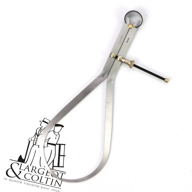 Compas d'épaisseur à ressort en acier pro