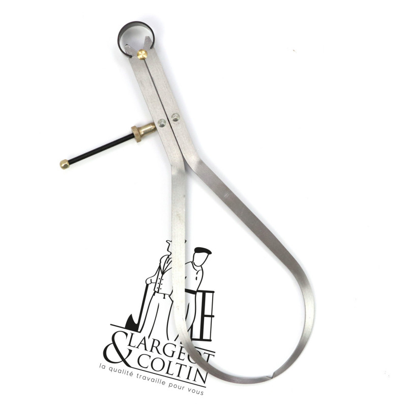 Compas d'épaisseur à ressort en acier pro