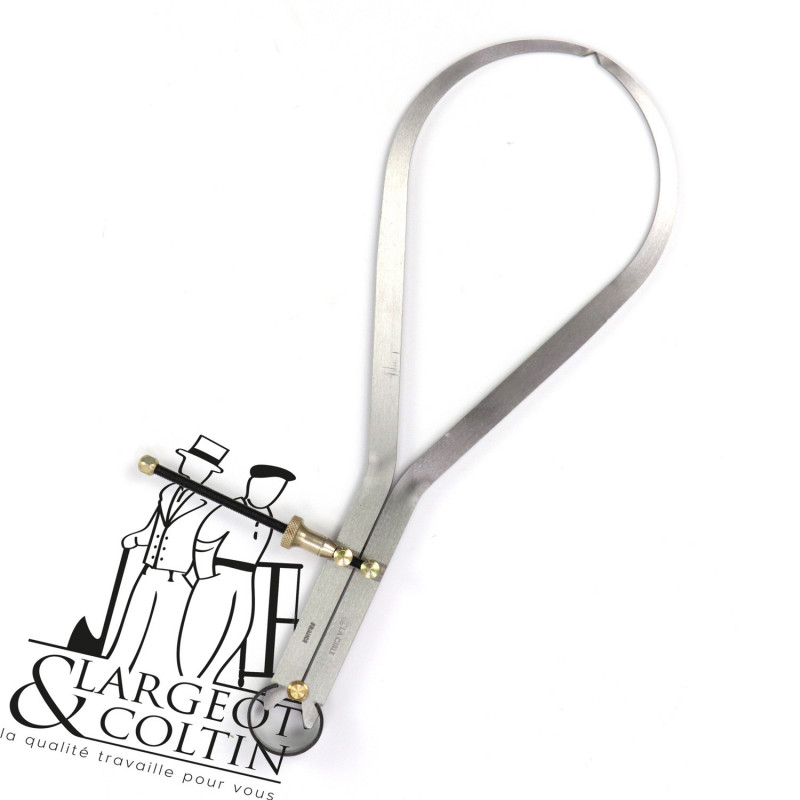 Compas d'épaisseur à ressort en acier pro