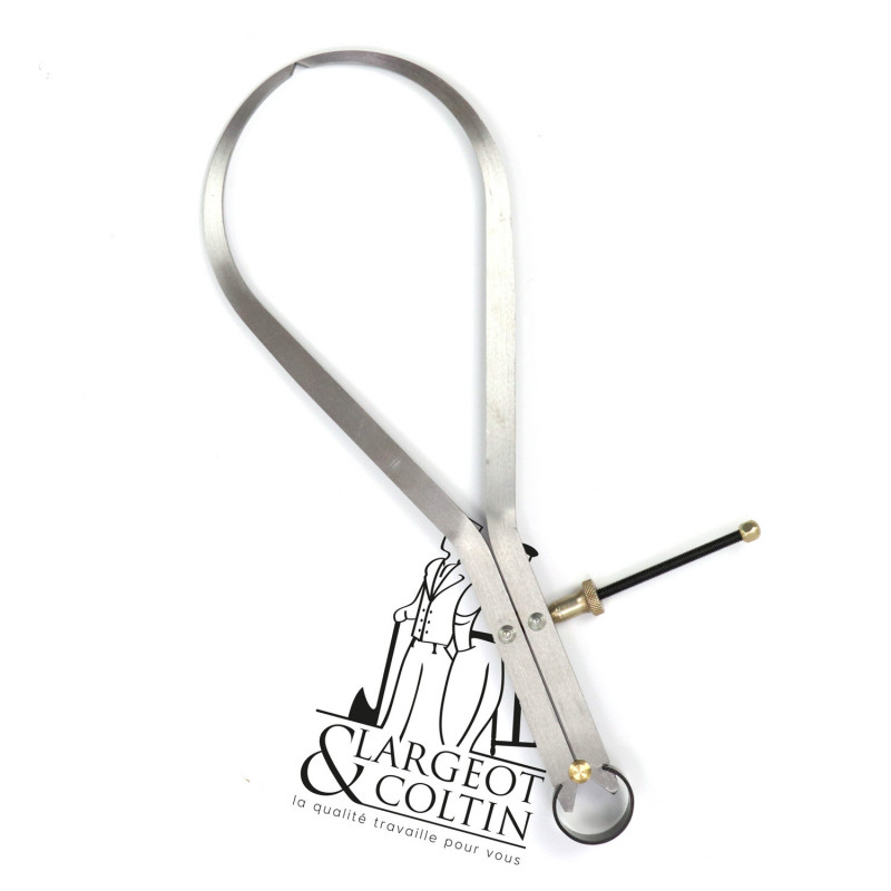 Compas d'épaisseur à ressort en acier pro