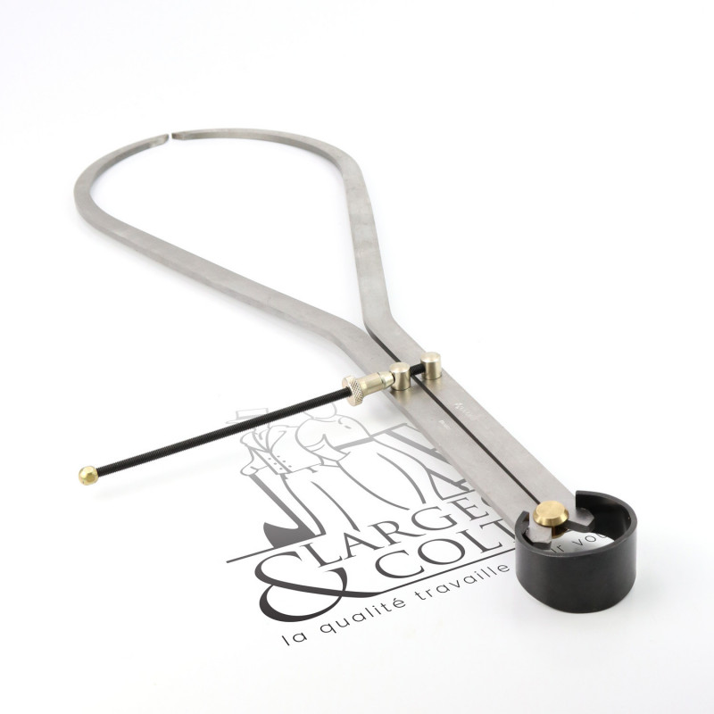 Compas d'épaisseur à ressort en acier pro