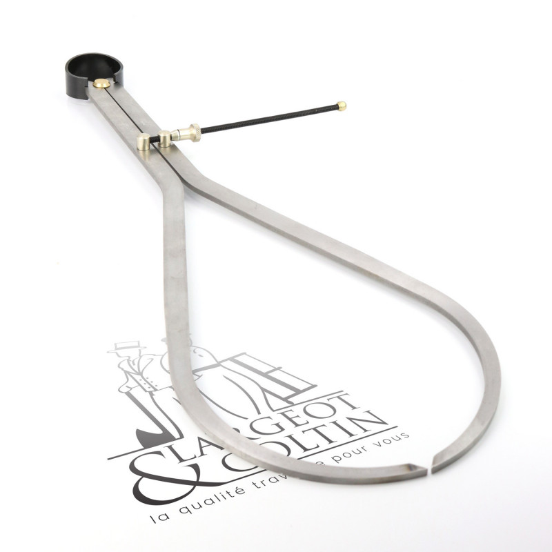 Compas d'épaisseur à ressort en acier pro