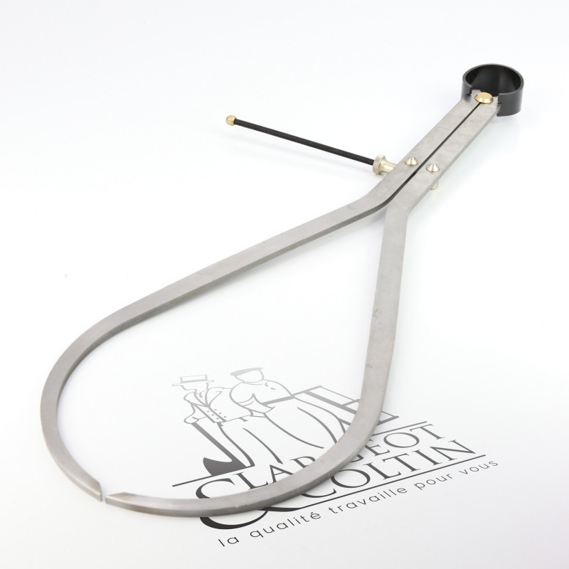 Compas d'épaisseur à ressort en acier pro