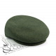 Casquette en laine de Burel le Laboureur vert