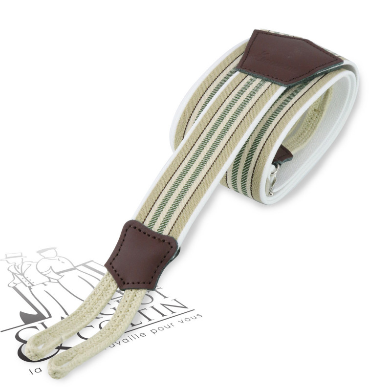 Bretelles hercule à rayures Le Laboureur