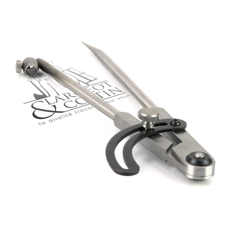 Compas acier porte crayon 1/4 de cercle