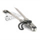 Compas acier porte crayon 1/4 de cercle