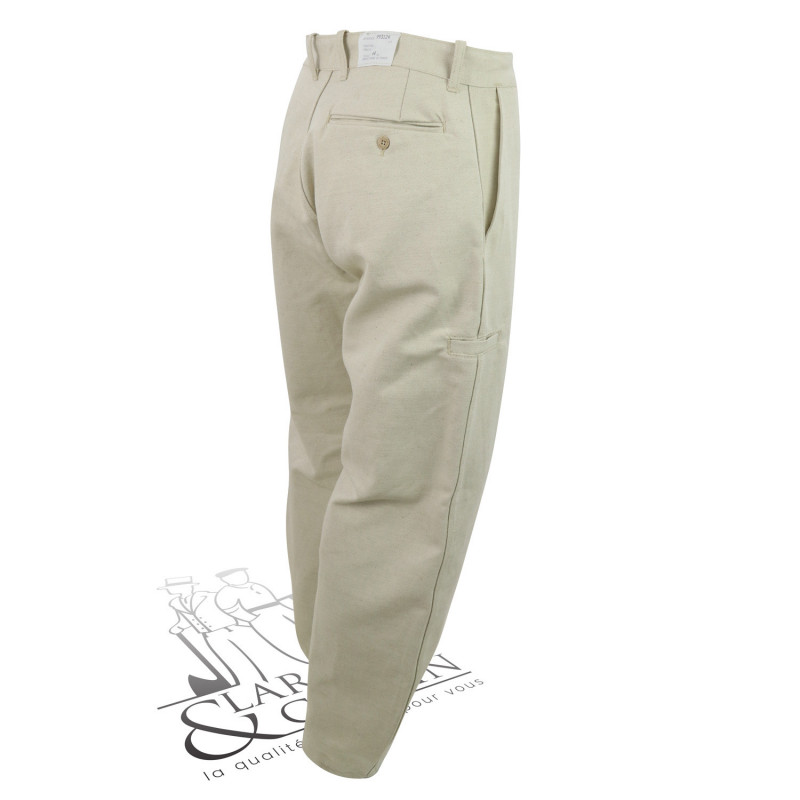 Largeot lin naturel taille basse le Laboureur