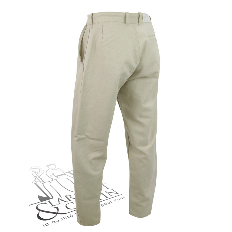 Largeot lin naturel taille basse le Laboureur