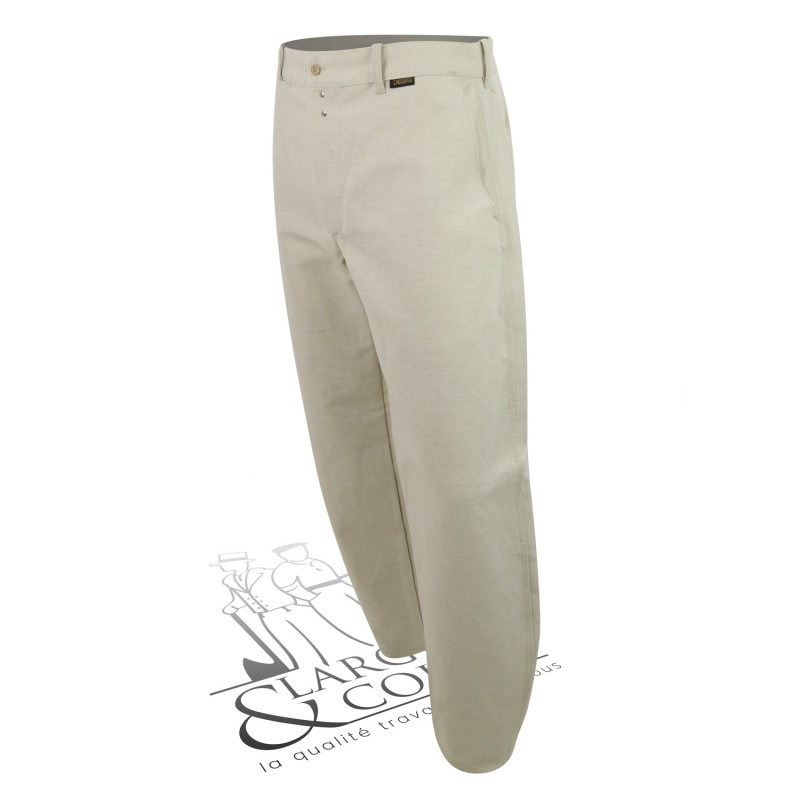 Largeot lin naturel taille basse le Laboureur