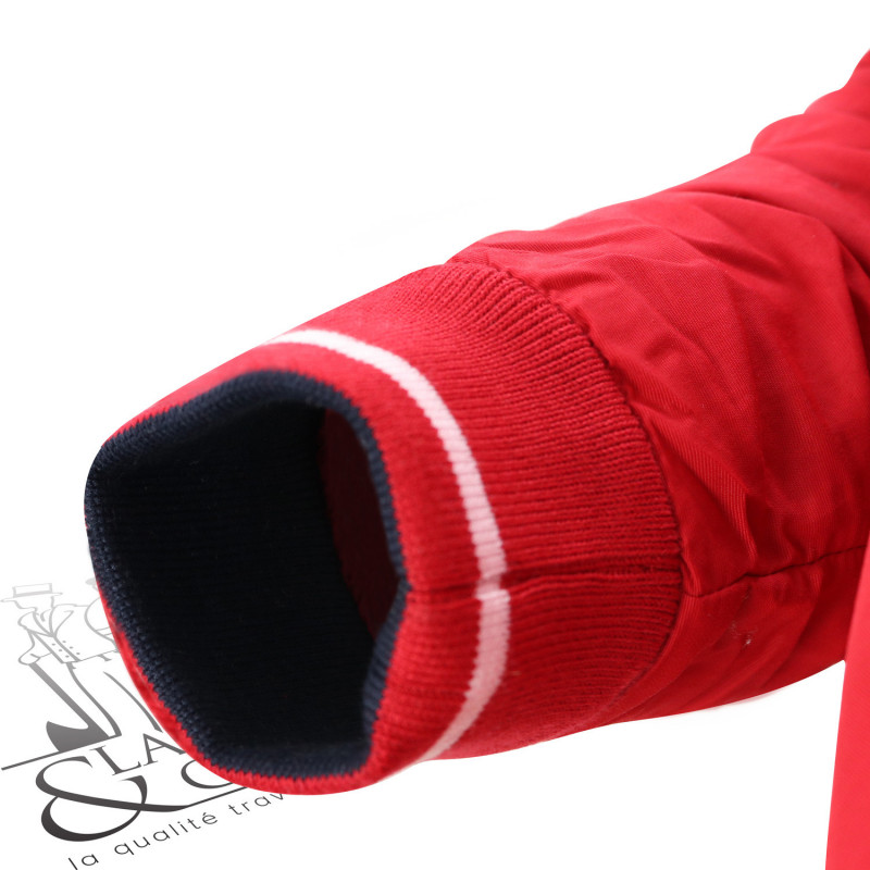 Veste bomber légère tricolore