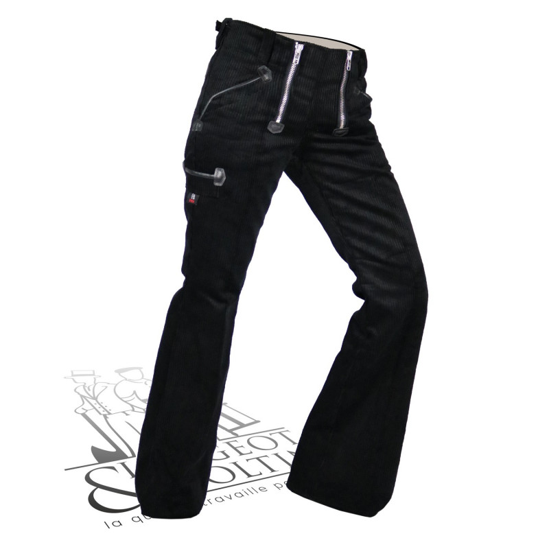 Largeot femme velours jonc