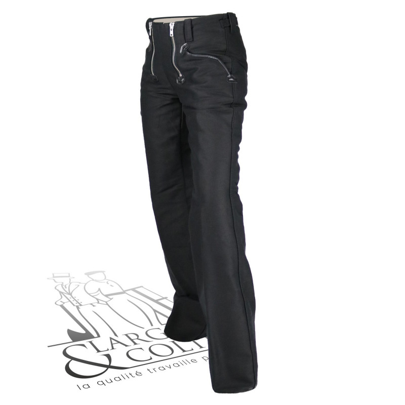 Largeot femme moleskine