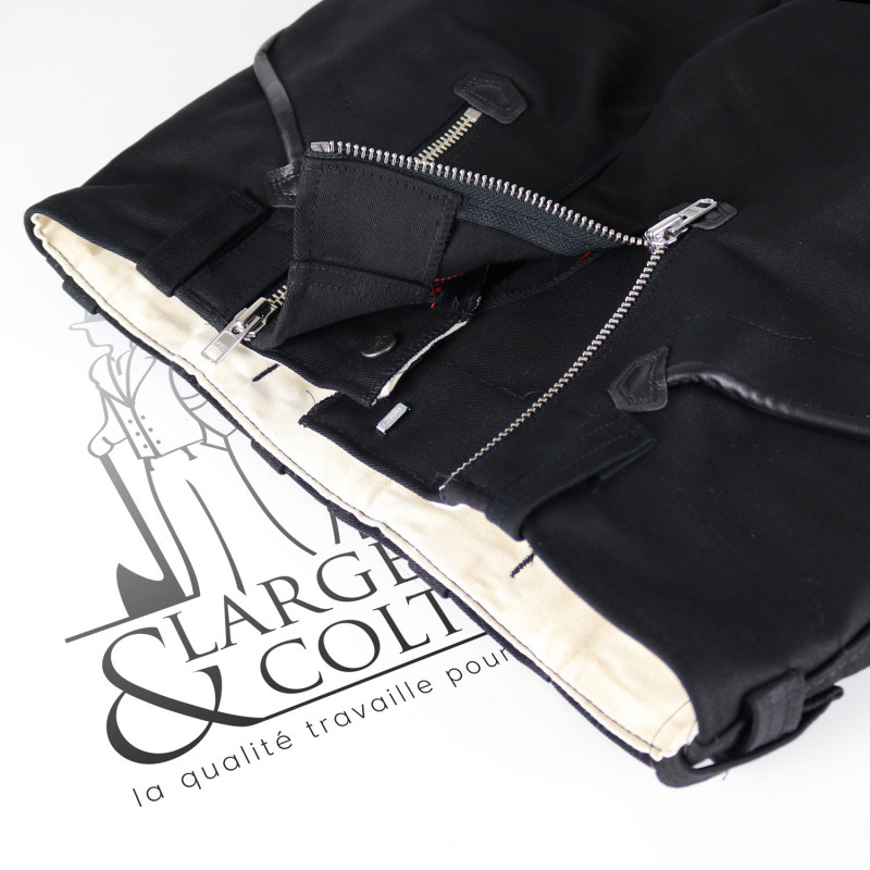 Largeot femme moleskine