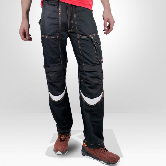 Pantalon de travail Cofra Bricklayer noir