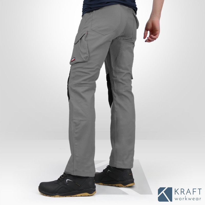 Pantalon de travail Cofra Bricklayer anthracite noir