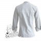 Veste de cuisine manches longues blanche, Siaka Robur