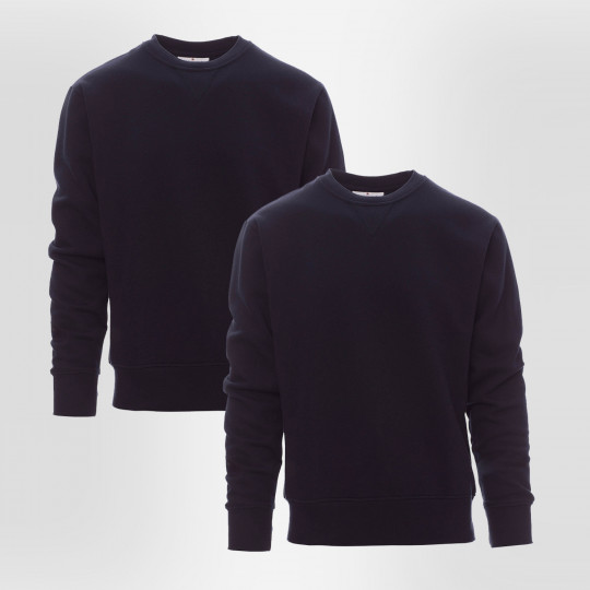 Pack de 2 sweat économique bleu marine