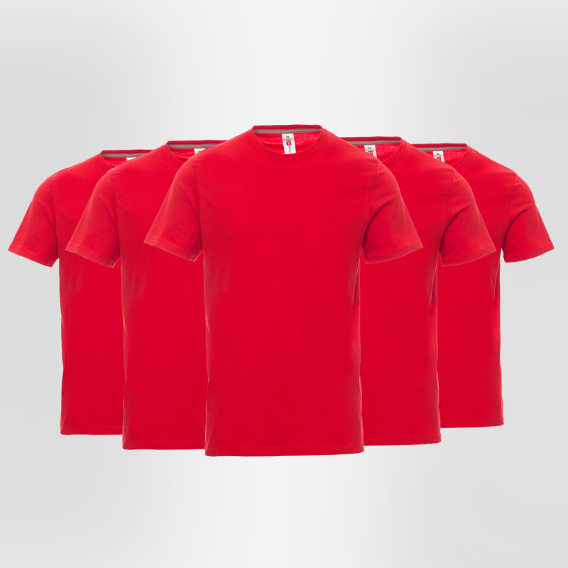 Pack de 5 tee-shirt économique noir