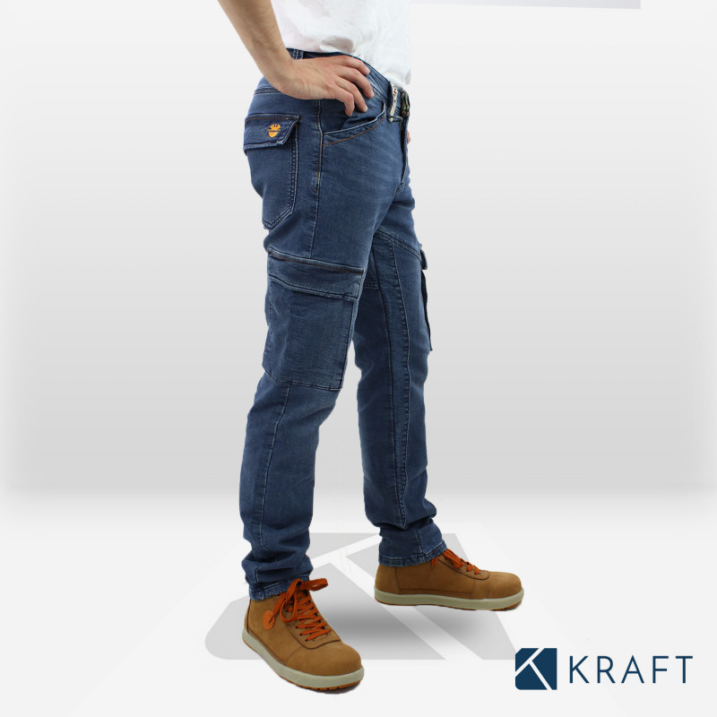 Pantalon de travail en jeans Dike Partner made in Italy