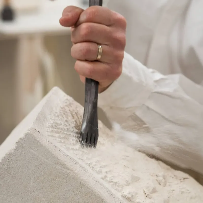 Gradine pour taille de pierre