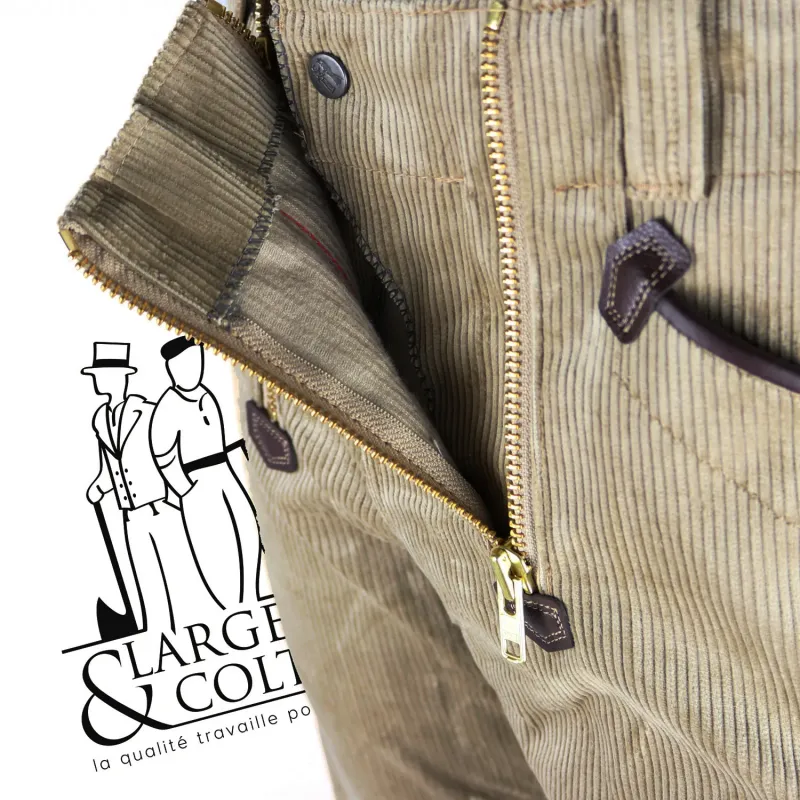 Largeot velours cordelet pattes d'eph Falk FHB