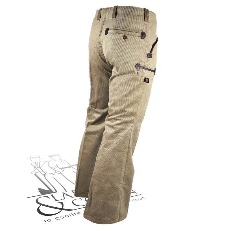 Largeot velours cordelet pattes d'eph Falk FHB