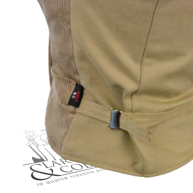 Gilet femme velours cordelet Hilde FHB