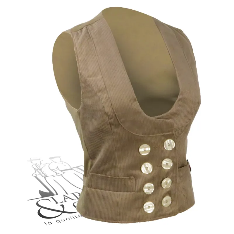 Gilet femme velours cordelet Hilde FHB