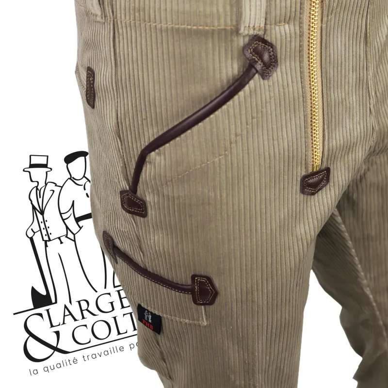 Largeot velours jonc 2 poches mètre Paul FHB