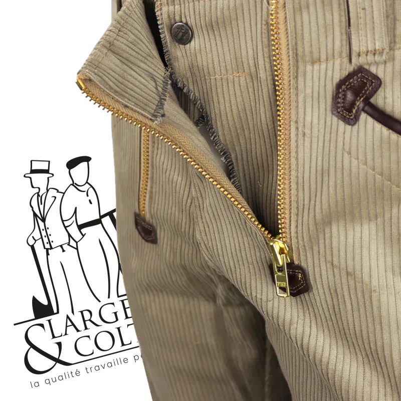 Largeot velours jonc 2 poches mètre Paul FHB