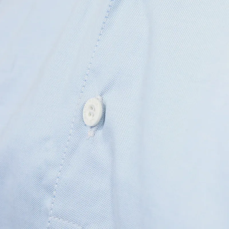 Chemise plissée artiste bleue Le Laboureur