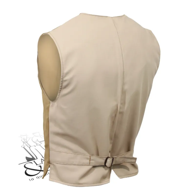 Gilet tailleur lin le Laboureur