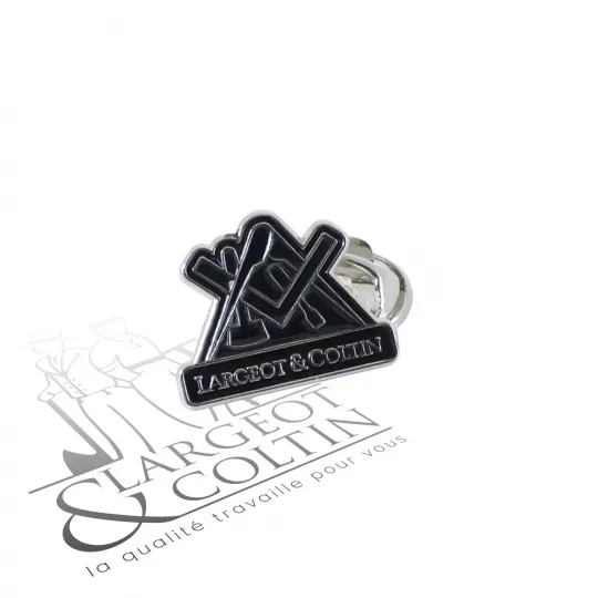 Pin's blason tailleur de pierre Largeot & Coltin
