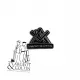Pin's blason tailleur de pierre Largeot & Coltin