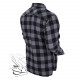chemise hiver doublée Anthracite