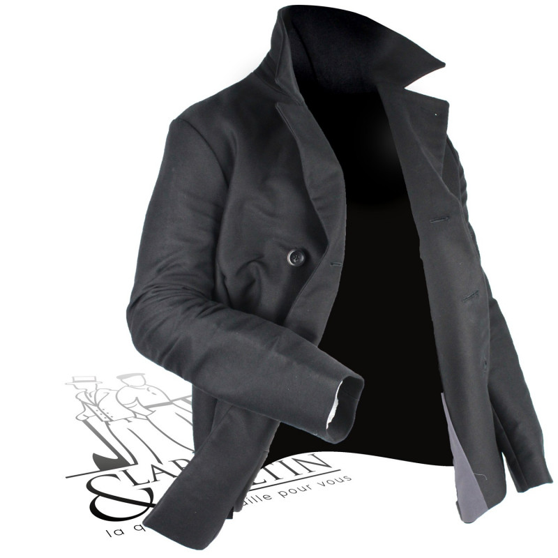 Caban en moleskine "Gustl"