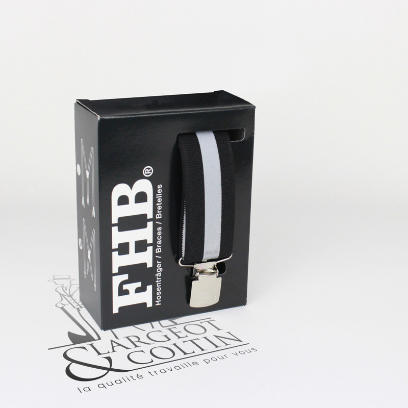 Bretelles à pinces réfléchissantes FHB